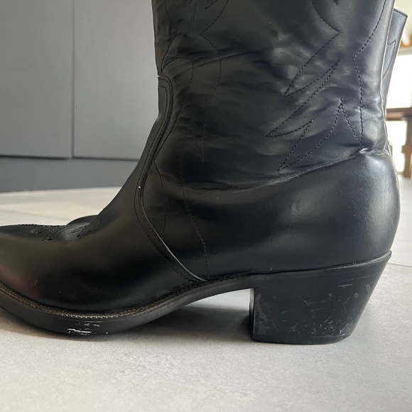 Men's High Noon Side Zip Ankle Cowboy Boots - Picture 6 of 7